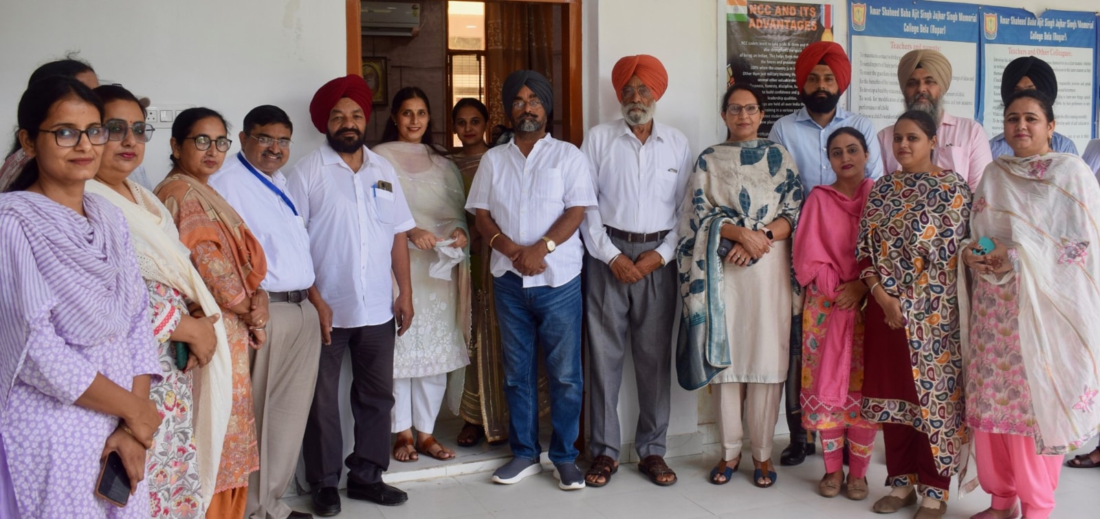 Inauguration of the new administrative office of Bela College